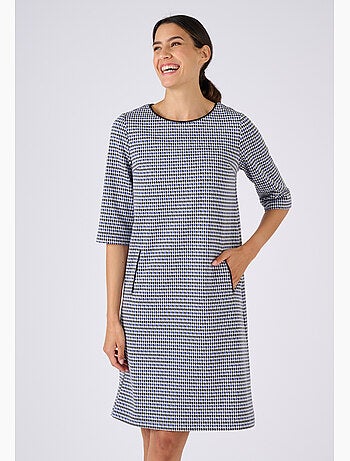 Robe en maille milano jacquard - Damart