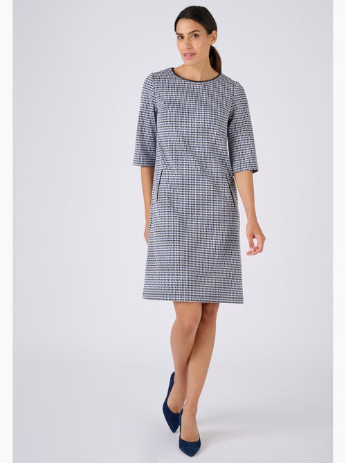 Robe en maille milano jacquard - Damart - Kiabi