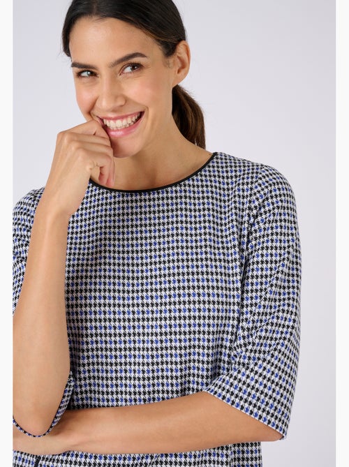 Robe en maille milano jacquard - Damart - Kiabi