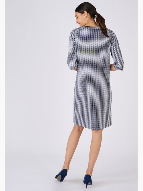 Robe en maille milano jacquard - Damart - Kiabi