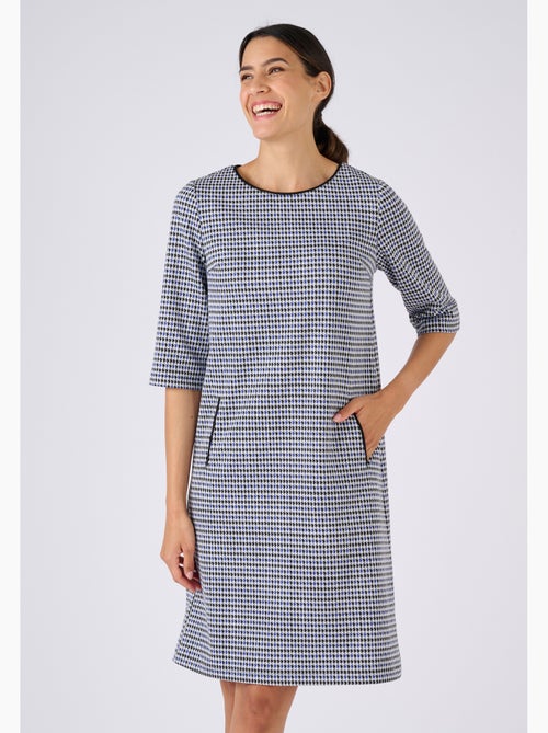 Robe en maille milano jacquard - Damart - Kiabi