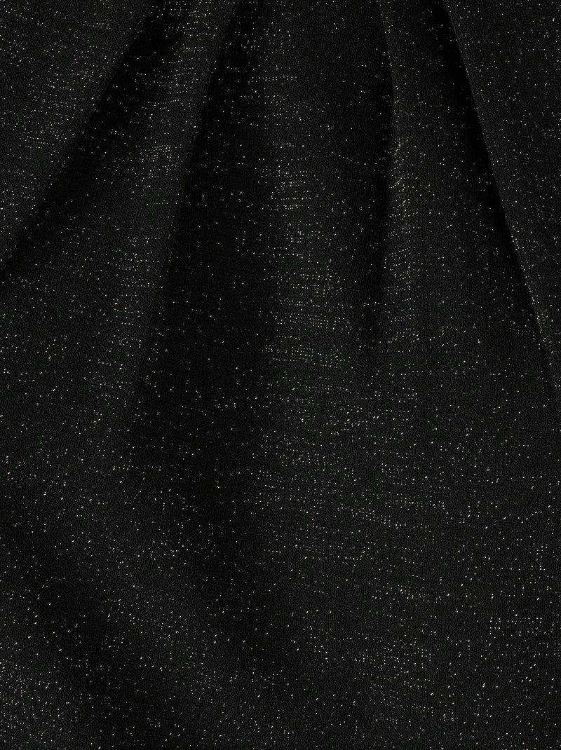 Robe en maille scintillante - Damart Noir - Kiabi