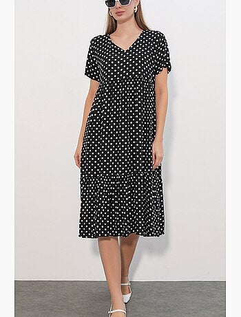 Robe en maille viscose bdart