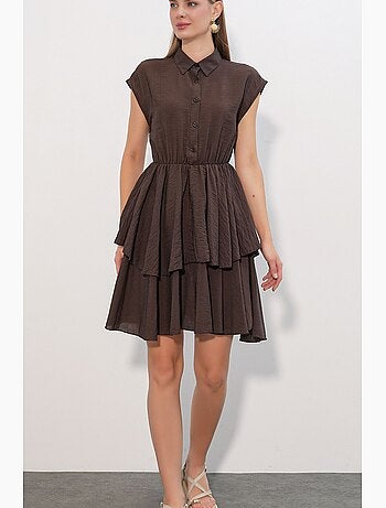 Robe en maille viscose et nylon bdart