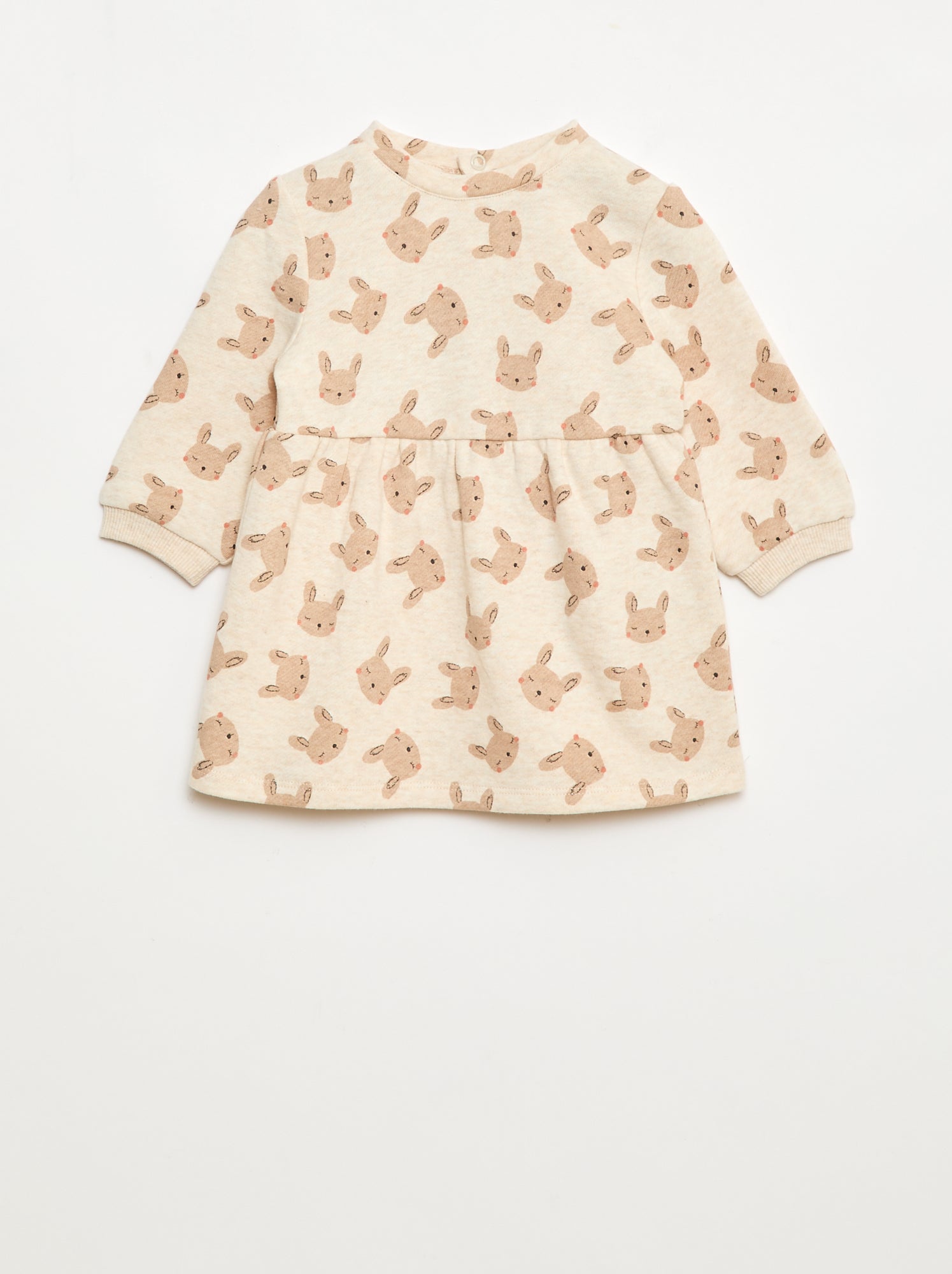 Robe en molleton animée