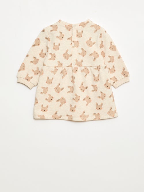 Robe en molleton animée - Kiabi