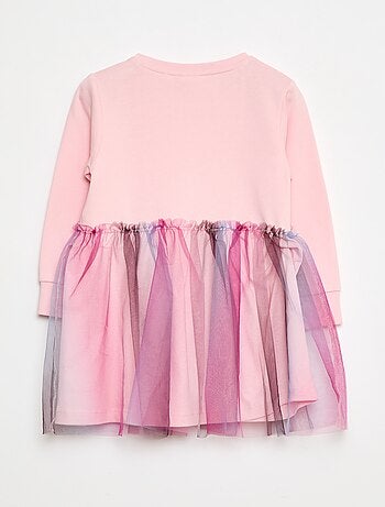 Robe en molleton et tulle 'Guppy'