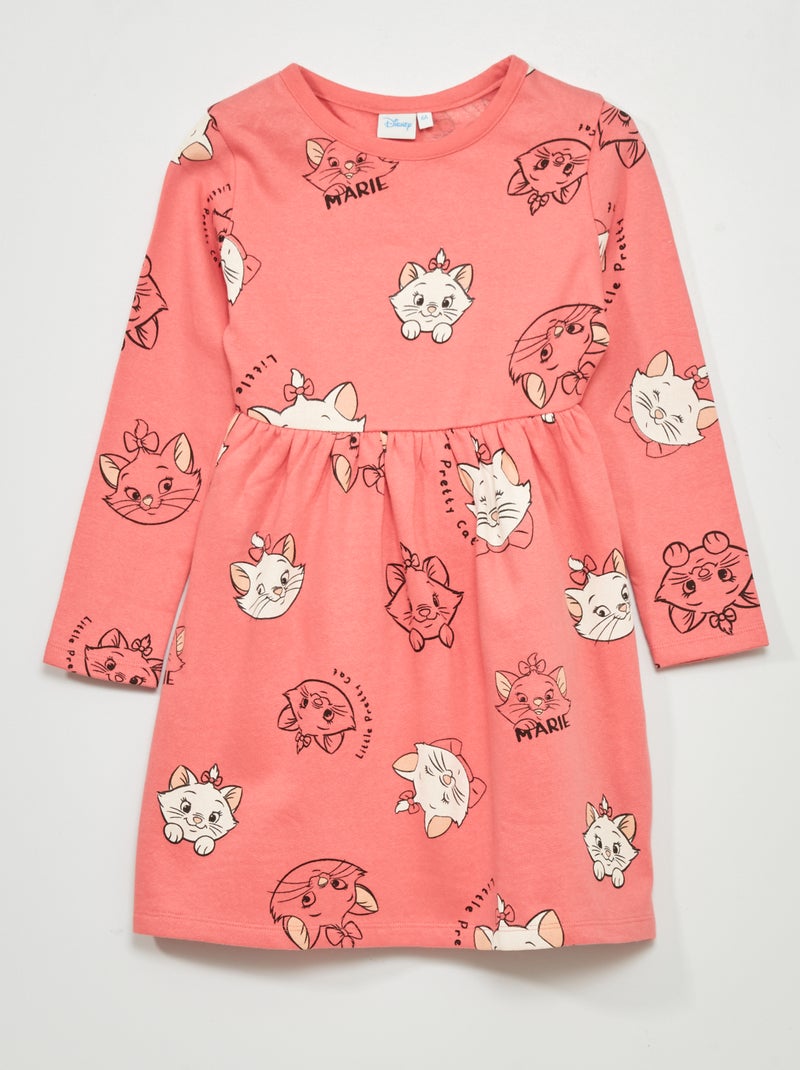 Robe en molleton 'Marie' Rose - Kiabi