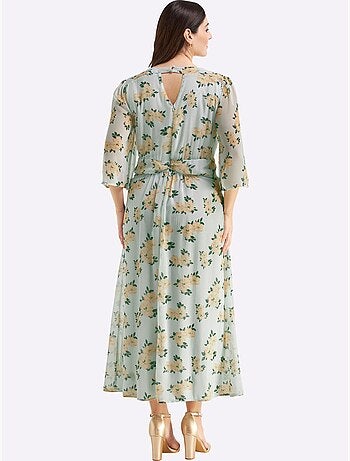 Robe en mousseline - sheego