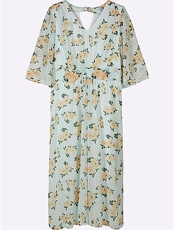 Robe en mousseline - sheego