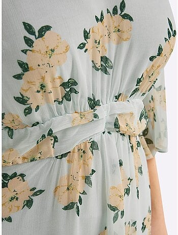 Robe en mousseline - sheego
