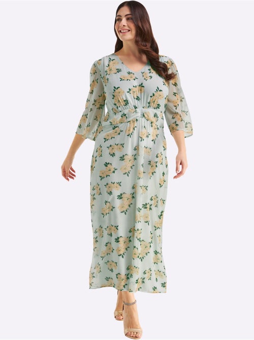 Robe en mousseline - sheego - Kiabi