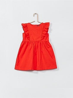 Robe en popeline + culotte - Kiabi