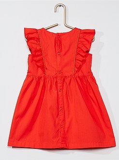 Robe en popeline + culotte - Kiabi