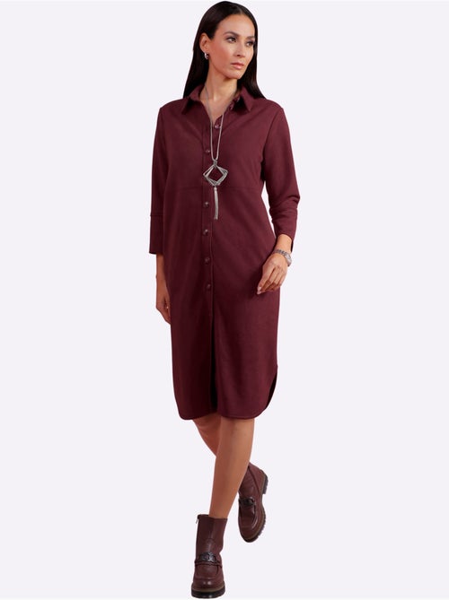 Robe En Synthétique Toucher Velouté - Taille Standard - Helline - Kiabi