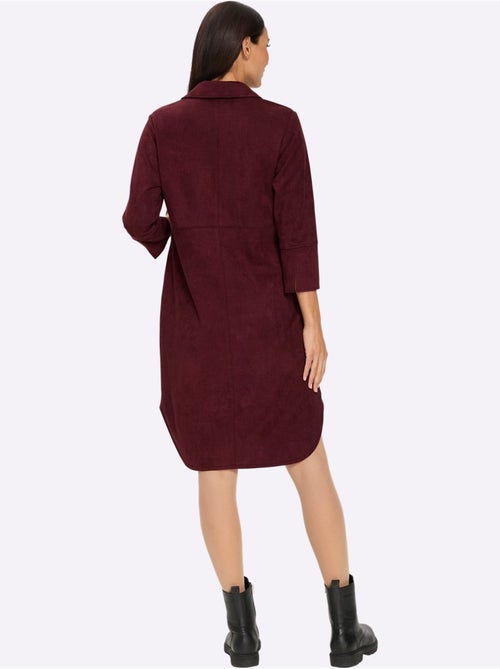 Robe En Synthétique Toucher Velouté - Taille Standard - Helline - Kiabi
