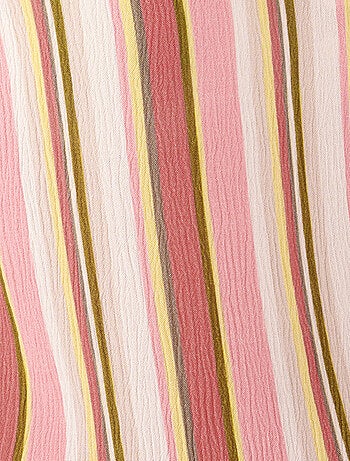 Robe en tissu créponné pure viscose - Damart