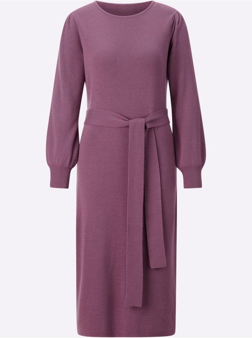 Robe En Tricot 30% Laine Vierge - Taille Standard - Helline - Kiabi Robe En Tricot 30% Laine Vierge - Taille Standard - Helline - Kiabi