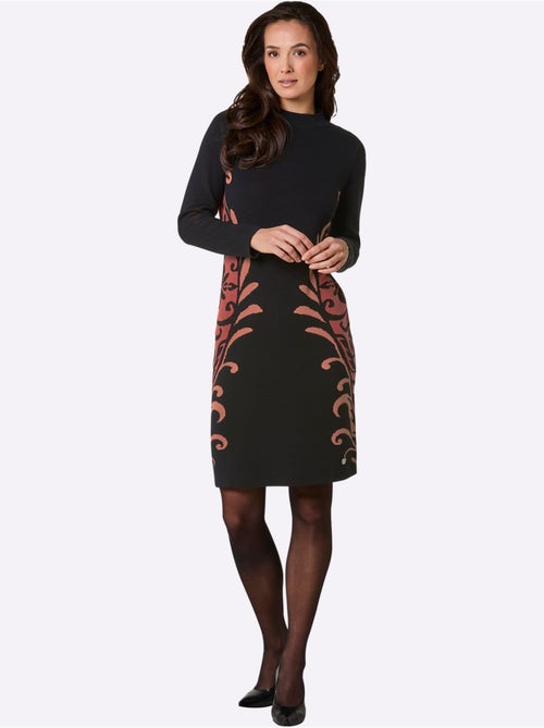 Robe En Tricot 30% Laine Vierge (mérinos) - Taille Standard - Helline - Kiabi Robe En Tricot 30% Laine Vierge (mérinos) - Taille Standard - Helline - Kiabi