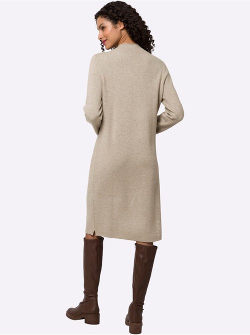 Robe En Tricot 50% Viscose - Taille Standard - Helline - Kiabi Robe En Tricot 50% Viscose - Taille Standard - Helline - Kiabi