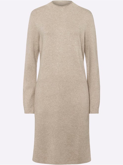 Robe En Tricot 50% Viscose - Taille Standard - Helline - Kiabi Robe En Tricot 50% Viscose - Taille Standard - Helline - Kiabi