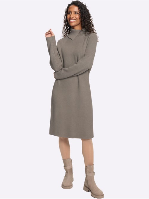 Robe en tricot 50% viscose - taille standard - helline - Kiabi