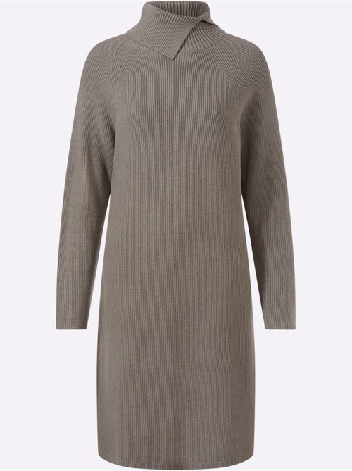 Robe en tricot 50% viscose - taille standard - helline - Kiabi