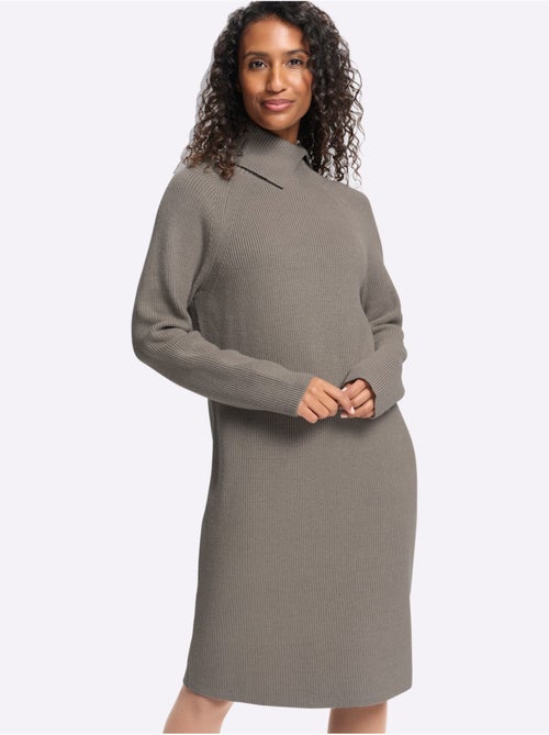 Robe en tricot 50% viscose - taille standard - helline - Kiabi