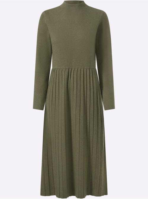 Robe en tricot 50% viscose - taille standard - helline - Kiabi Robe en tricot 50% viscose - taille standard - helline - Kiabi