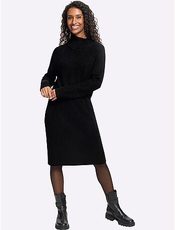 Robe en tricot 50% viscose - taille standard - helline