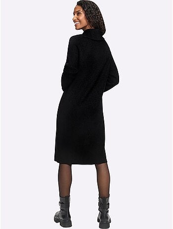 Robe en tricot 50% viscose - taille standard - helline