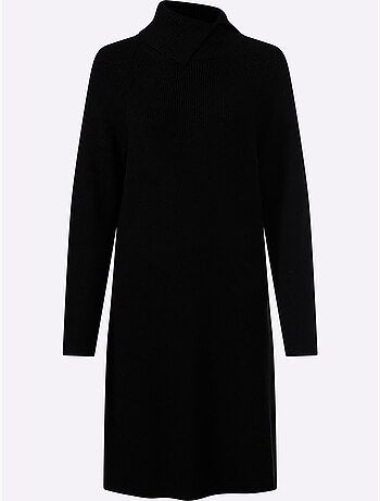 Robe en tricot 50% viscose - taille standard - helline