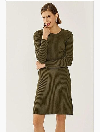 Robe en tricot à col rond hiccup