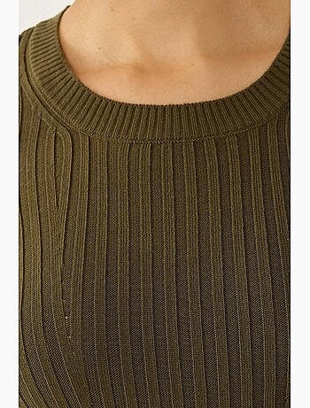 Robe en tricot à col rond hiccup