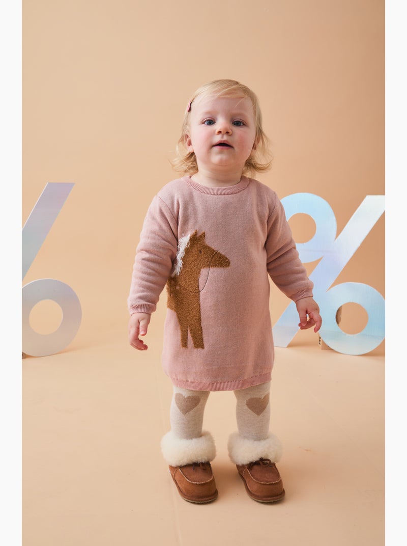 Robe en Tricot, Cheval Noukie's Rose - Kiabi