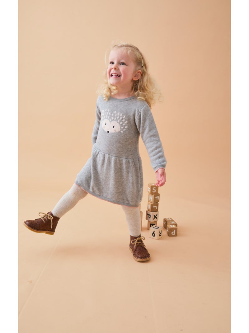 Robe en Tricot Noukie's Gris - Kiabi