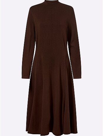 Robe En Tricot Qualité Viscose Douce - Taille Standard - Helline