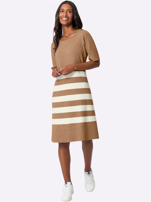Robe En Tricot Robe En Jersey - Taille Standard - Helline - Kiabi