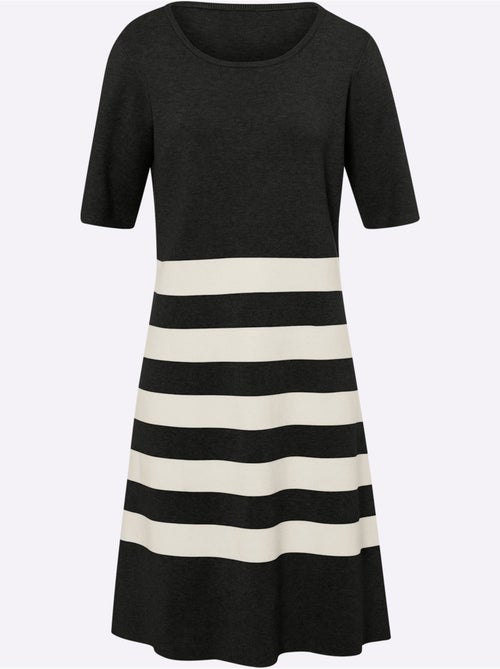 Robe En Tricot Robe En Jersey - Taille Standard - helline - Kiabi