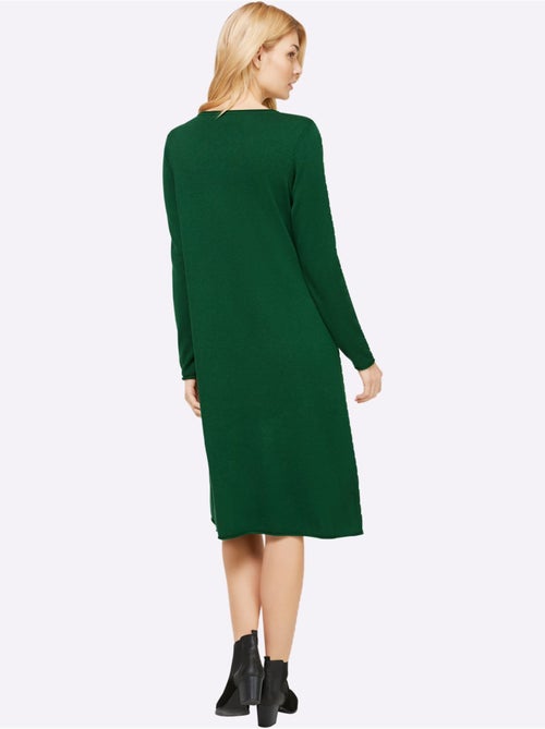 Robe En Tricot Tricot Affinant - Taille Standard - Helline - Kiabi Robe En Tricot Tricot Affinant - Taille Standard - Helline - Kiabi