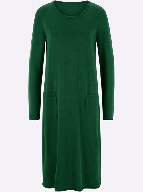 Robe En Tricot Tricot Affinant - Taille Standard - Helline - Kiabi Robe En Tricot Tricot Affinant - Taille Standard - Helline - Kiabi