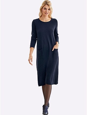 Robe En Tricot Tricot Affinant - Taille Standard - Helline