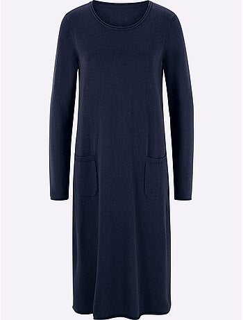 Robe En Tricot Tricot Affinant - Taille Standard - Helline