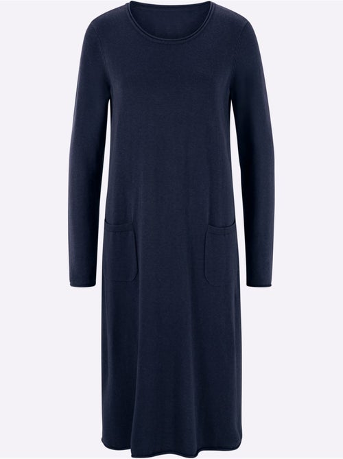 Robe En Tricot Tricot Affinant - Taille Standard - Helline - Kiabi Robe En Tricot Tricot Affinant - Taille Standard - Helline - Kiabi