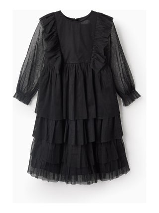 Robe en tulle, avec des volants HALLOWEEN