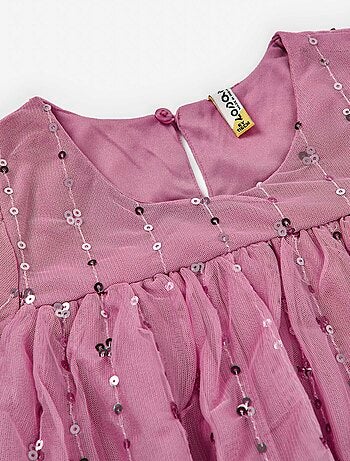 Robe en Tulle avec Paillettes
