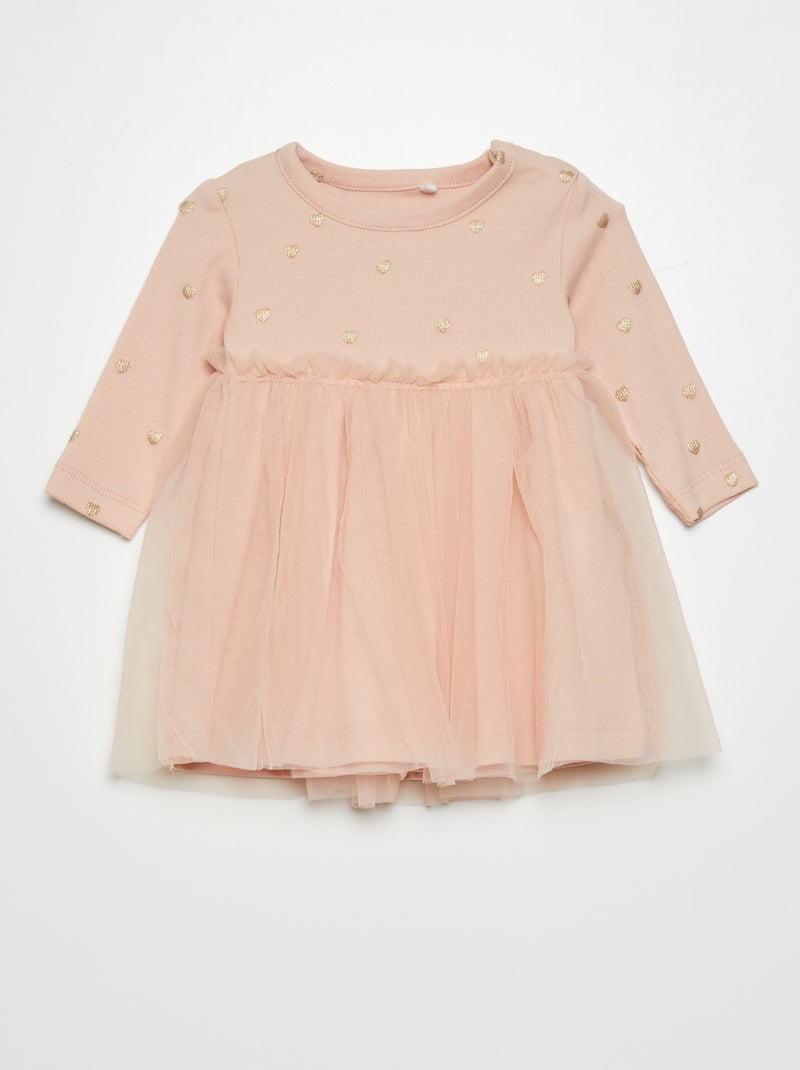Robe en tulle Rose - Kiabi