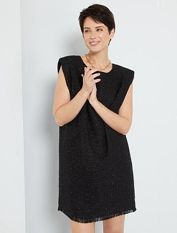 Robe en tweed