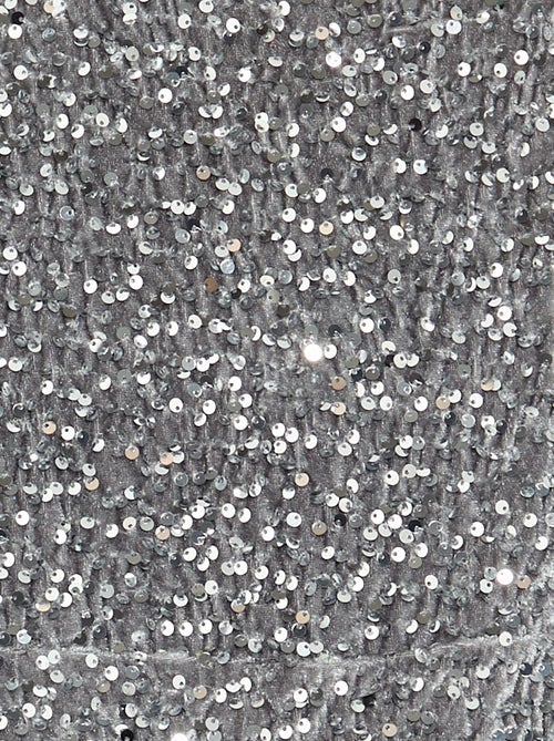 Robe en velours à sequins - Kiabi