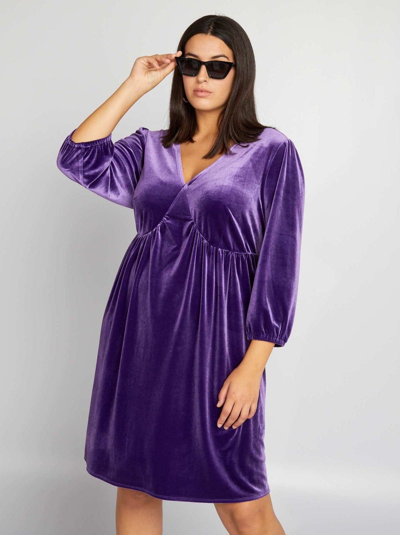 Robe en velours ACAL - Kiabi